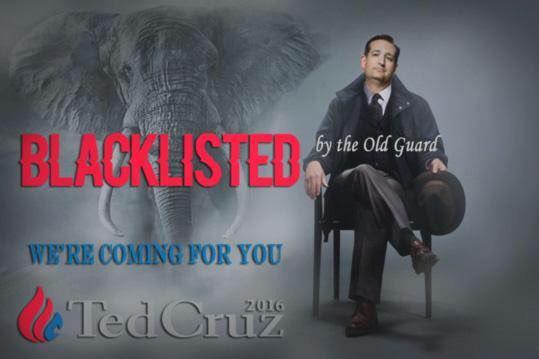 Ted Cruz Black Listed