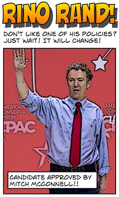 READY FOR RINO RAND? Mitch McConnell-backing Rand Paul’s Top 12 Embarrassing Flip-Flops