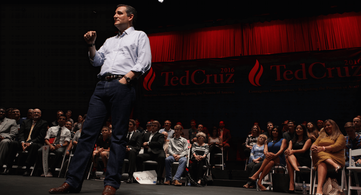 Rush Limbaugh: Who is the most steadfastly opposed to liberalism? Ted Cruz