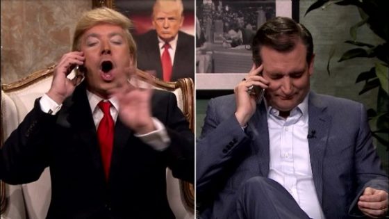 Donald Trump’s Phone Call with Ted Cruz