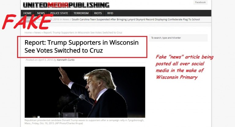 NOT SATIRE: Trump’s INSANE response to Ted Cruz’s win in Wisconsin