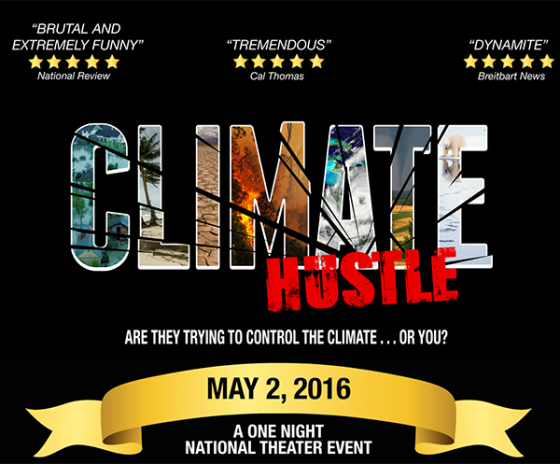Go See “Climate Hustle” on May 2nd
