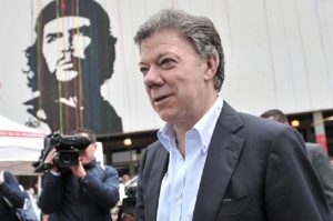 Colombian President Juan Manuel Santos awarded Nobel Peace Prize for negotiating with Marxist rebel group FARC