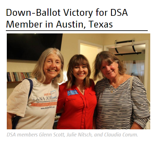 Texas Marxist wins Community College Board of Trustees election: Socialism growing rapidly in “Lone Star” state