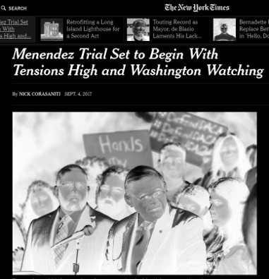 I Rewrote the New York Times’ Report on Sen. Bob Menendez’s Corruption Trial As if He Was a Republican