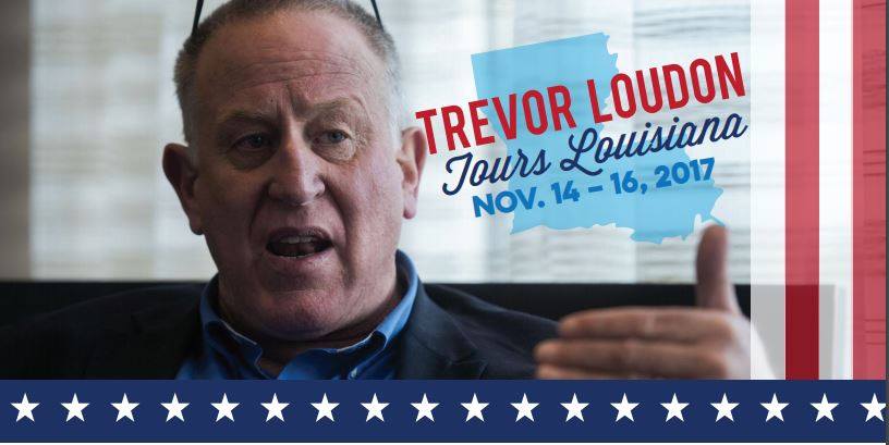 Trevor Loudon in Louisiana November 14-16 2017