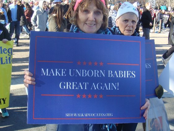 “Make Unborn Babies Great Again.” Scenes from the March for Life