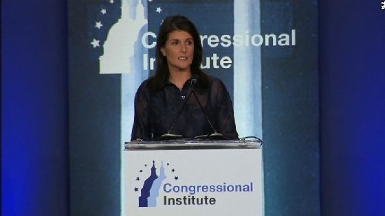 Nikki Haley Tells Republicans That ‘Russia Is Not Our Friend’ At GOP Retreat Dinner