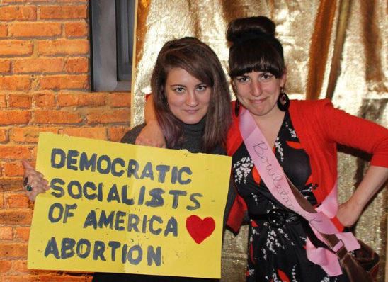 “Democratic Socialists of America Loves Abortion”