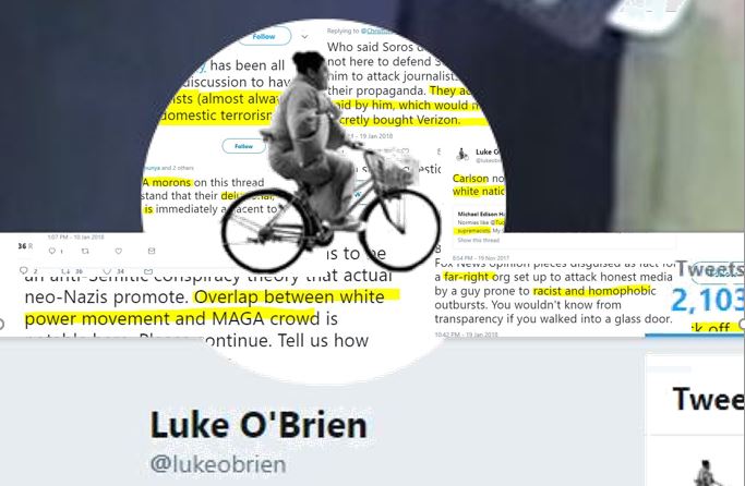 Huffington Post Doxxer Luke O’Brien doubles down on victim status