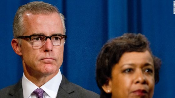 Former Deputy Director of the FBI McCabe Sues Government