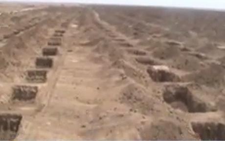 Mass Graves Covered Up In Iran