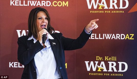 Kelli Ward U.S. Senate Battle Heats Up Literally in Arizona