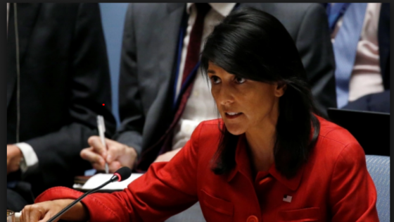 Nikki Haley Brings The Heat To The U.N. And Slams Russia For Violating North Korean Sanctions
