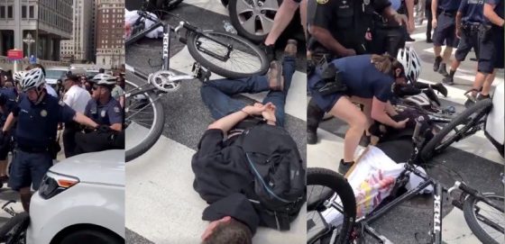 Communist Antifa Attacks Police and Pro-Cop “Blue Lives Matter” Demonstrators In Philadelphia