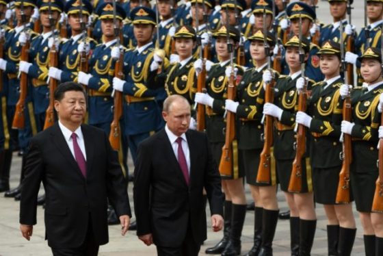 The Chinese And Russian Militaries Join For Nuclear War Games