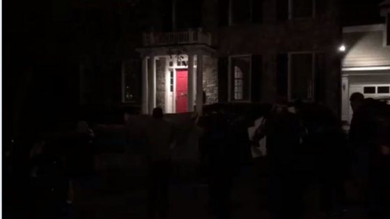 Violent Communist Antifa Mob Threatens Tucker Carlson Outside Of His DC Home