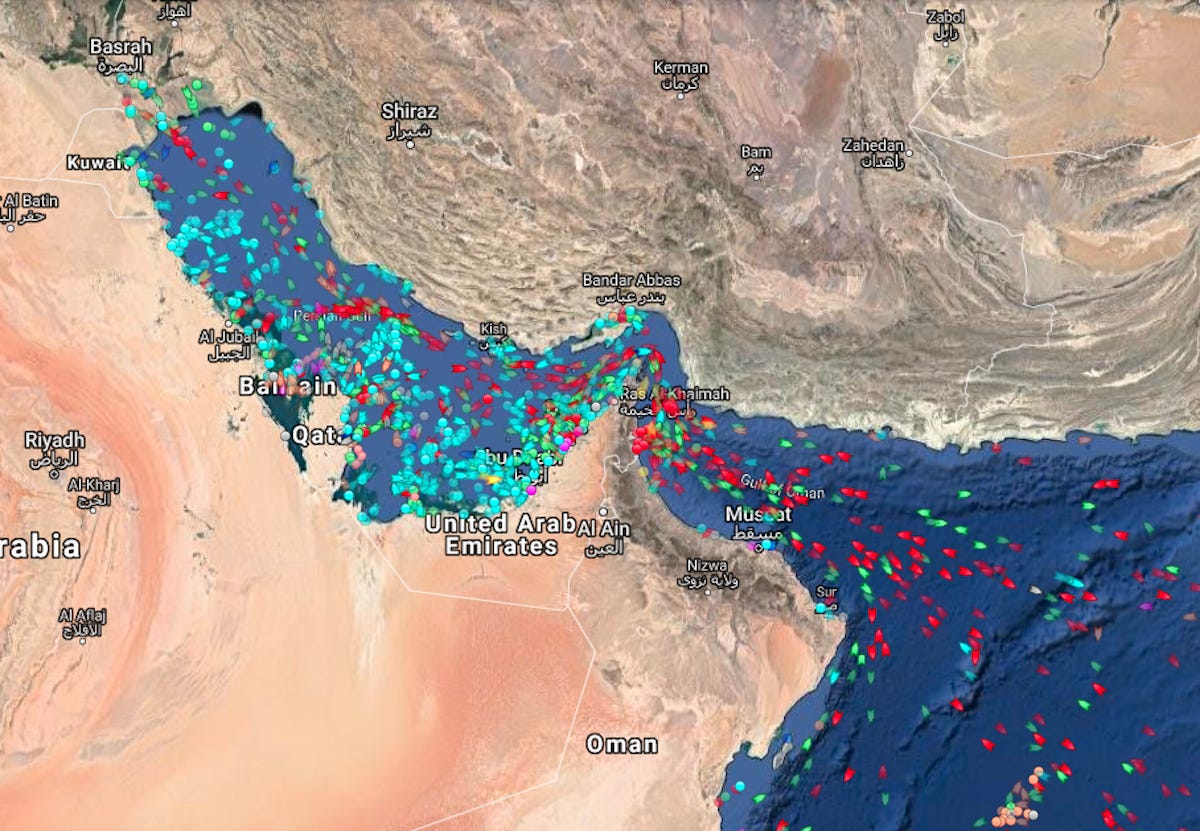 Daily Gas Pump Prices are Based on the Strait of Hormuz