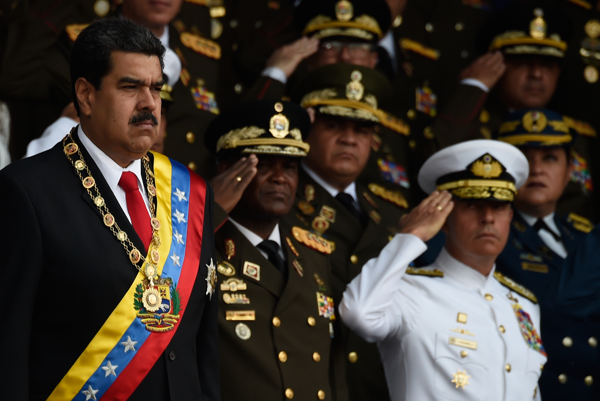 Nicolás Maduro, 14 Other Officials Charged with Narco-Terrorism, Corruption