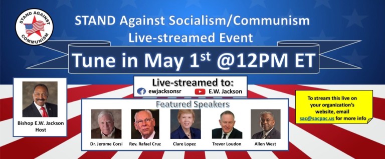Join Trevor Loudon and Stand Against Communism for Livestream Conference on May 1st!