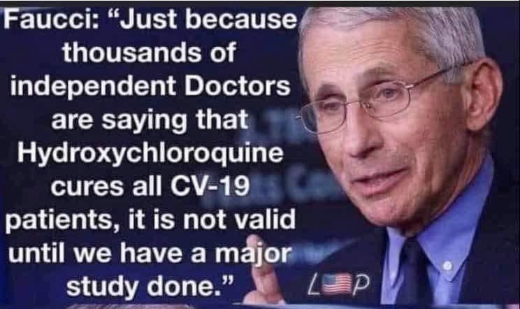 Fauci HCQ Animus Costing American Lives, Ignores Foreign Successes