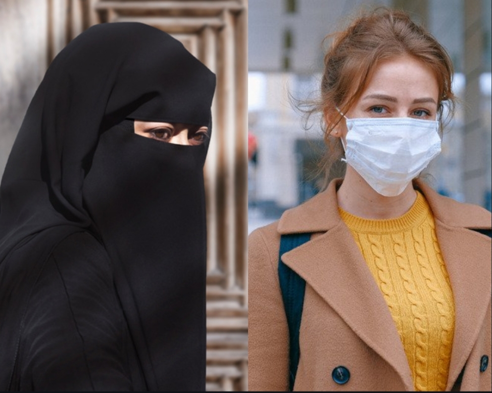 Mask or Burka — Two ways to one goal … submission