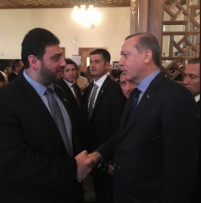 AMP Leader Abuirshaid Gushes Over Latest Meeting with Hamas-Supporting Erdogan