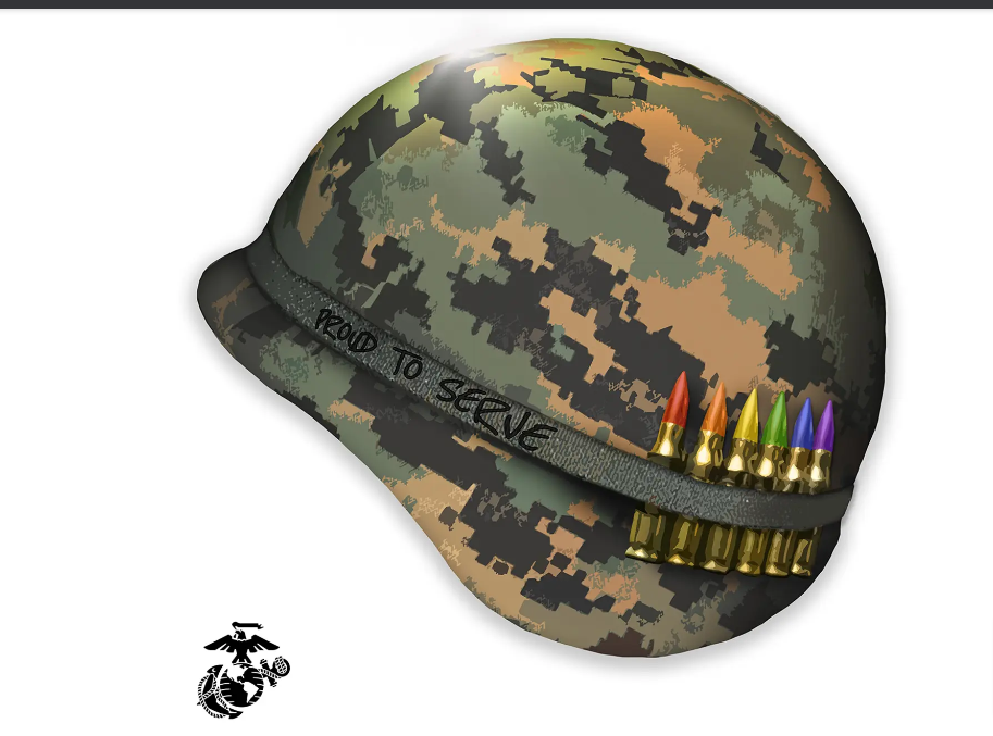 Rainbow Bullets Promoted at the USMC