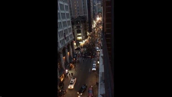 Demonstrations Turn Ugly – NYC Protesters Chant Hateful Message