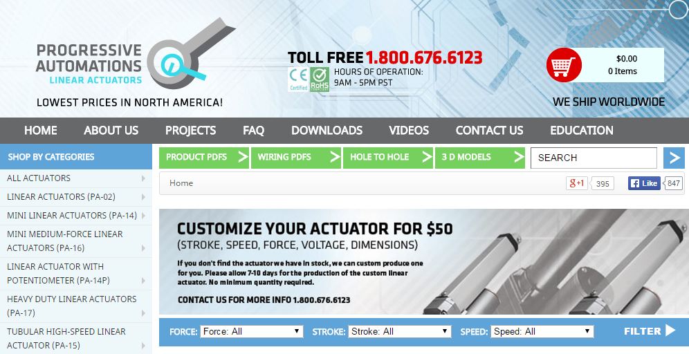 Ten Upgrades for Your House Using Linear Actuators