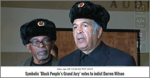 People’s Cube commissars stage mock show trial in Ferguson