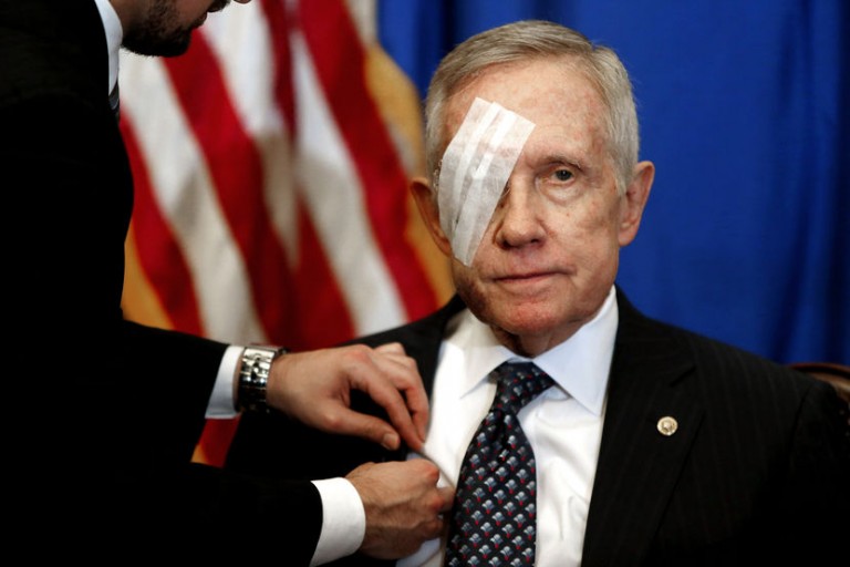 Report: Trump ‘openly praising’ Harry Reid on campaign trail