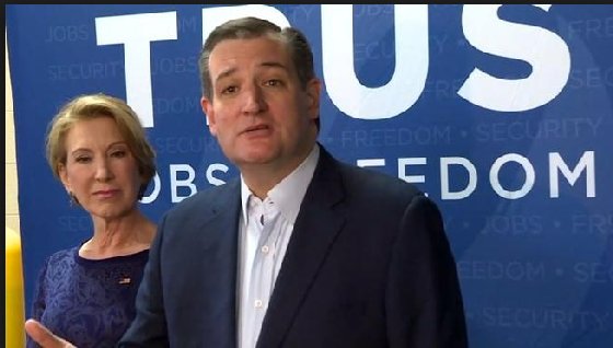 Ted Cruz Responds To John Boehner FULL Press Conference With Carly Fiorina In Ft. Wayne