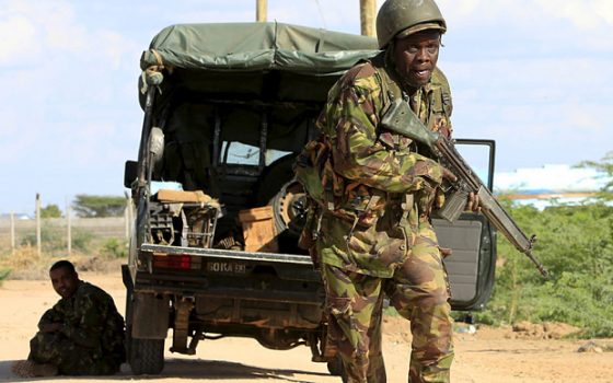 What do you do when you have barbarians and no gate? You build a wall… in Kenya