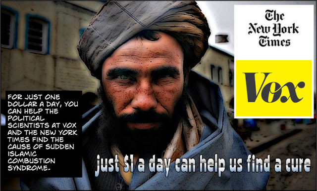WON’T YOU PLEASE HELP? We Must All Join Together to Find a Cure For Sudden Islamic Combustion Syndrome (SICS)