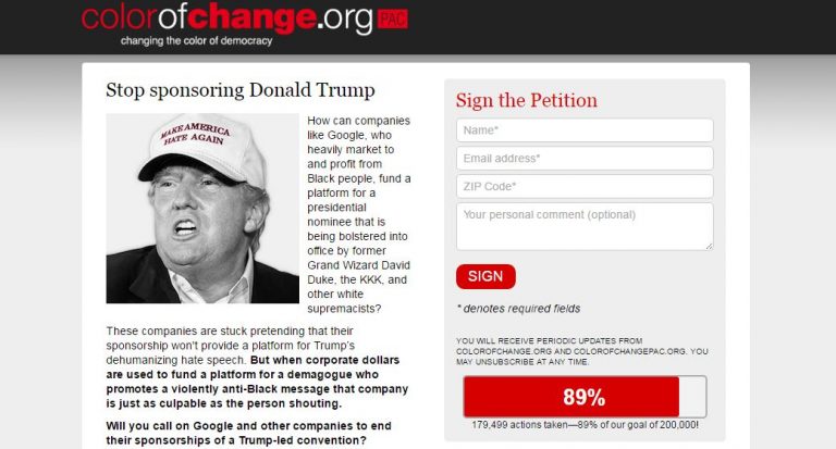 What happened to the RNC’s corporate sponsors?