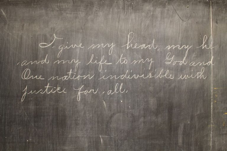 What a 1917 school lesson can teach America