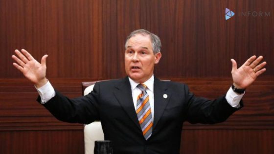 Pruitt Heads EPA: More Leftist Slavery Ended