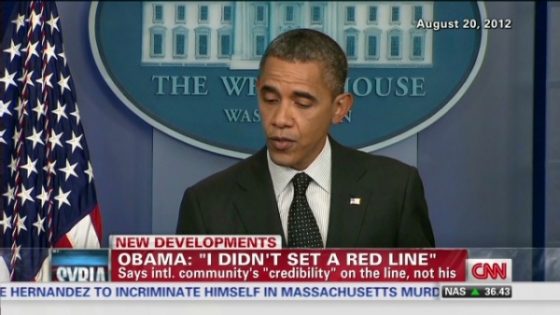 Obama’s Syrian Policy, Through the Looking Glass