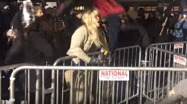 WATCH: Vile #antifa thugs meet their match – Bill Becker of Freedom X with Katrina Redelsheimer FIGHT BACK (Graphic Video)