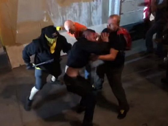 Violent Antifa Communists Attack Patriot Prayer In Portland Again