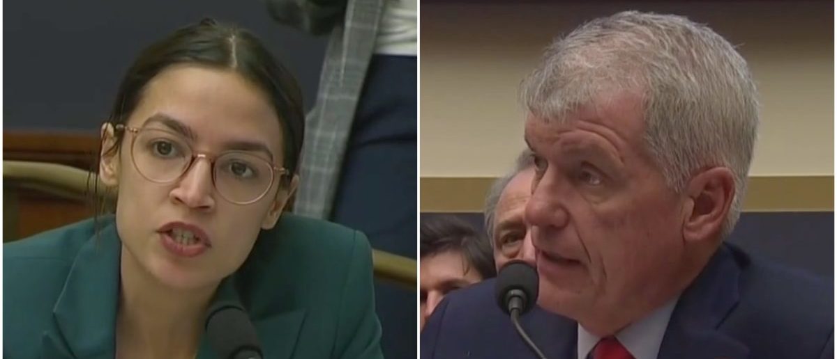 Ocasio-Cortez Tries To Nail Wells Fargo CEO… Makes Fool Of Herself – Again