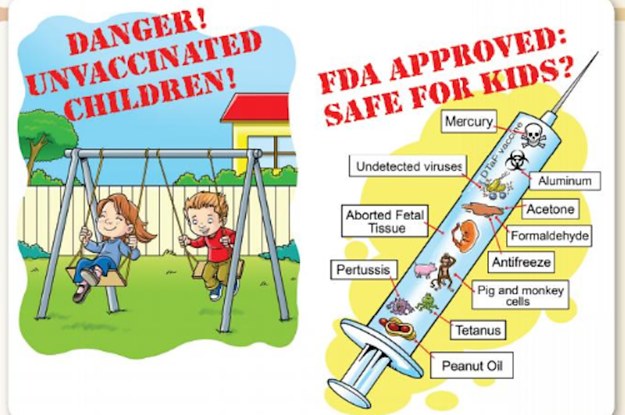 PEACH Publishes Anti-Vaccine Propaganda