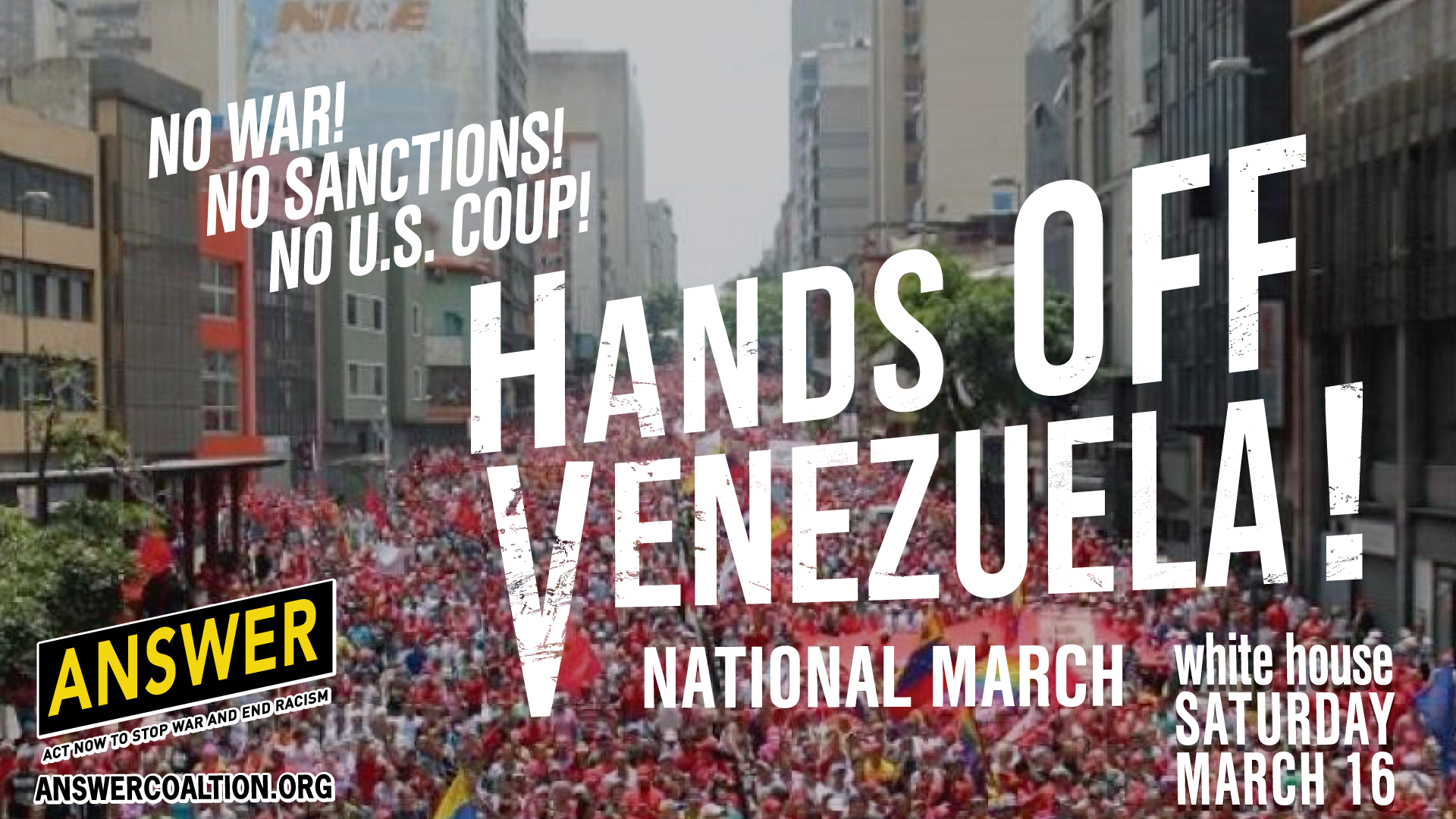 #Occupy Venezuelan Embassy in Washington, DC