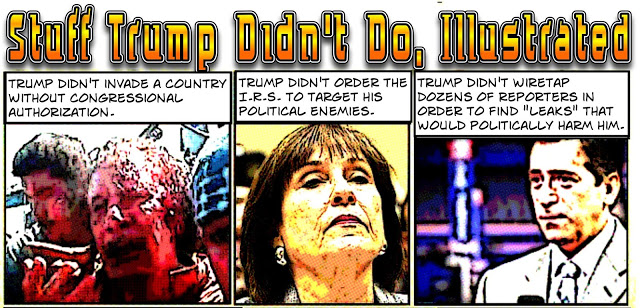 Stuff Trump Didn`t Do, Illustrated