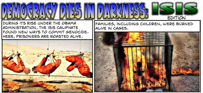 DEMOCRACY DIES IN DARKNESS: ISIS Edition