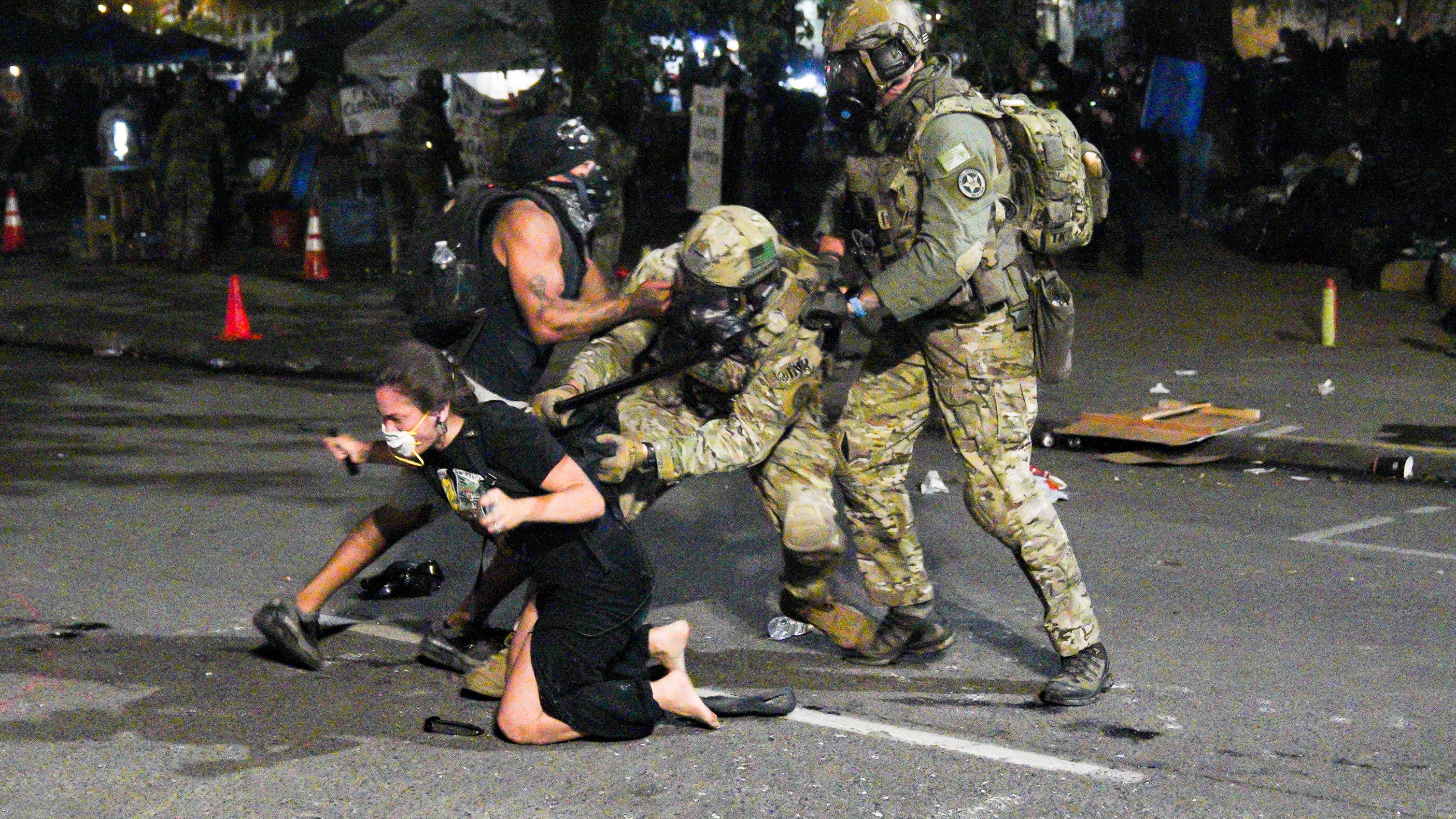 Portland, Arrest Them? Okay, 74 Face Federal Charges