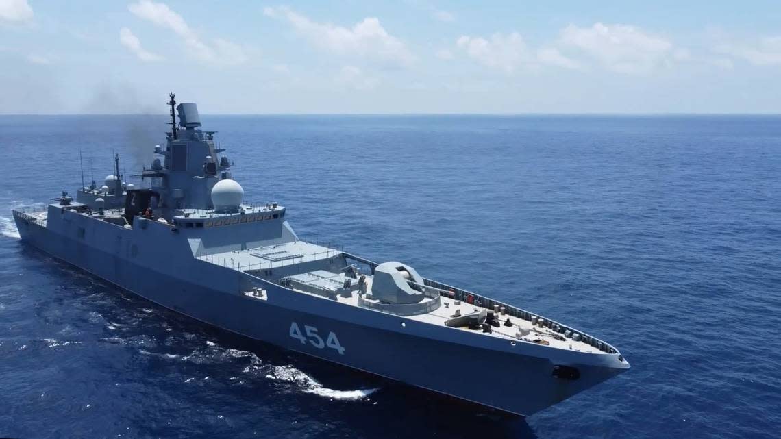 Russian warships Arrive in Cuba, Complete with Hypersonic Missiles