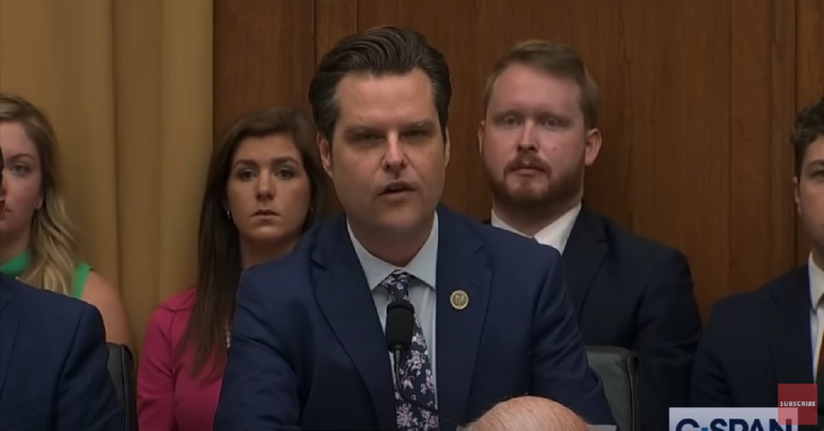 Why the Deep State is Afraid of Matt Gaetz