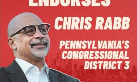 Chris Rabb, socialist, communist ally, running strong in Pennsylvania primary